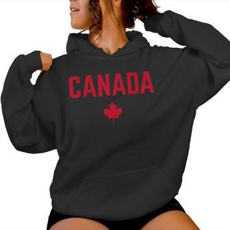 Canada Flag Women's Children's Canada Kapuzenpullover für Damen - Geschenkecke