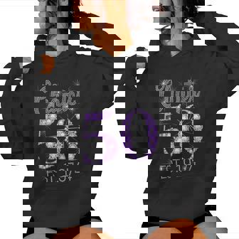 Chapter 50 Est 1974 50Th Birthday For Queen Women Hoodie - Thegiftio