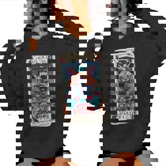 Childless Cat Lady Tarot Card Women Hoodie | Mazezy