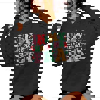 In My Christmas Era Cute Groovy Christmas Holiday Xmas Women Hoodie - Thegiftio