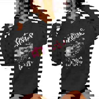 Christmas In July Flamingo Camping Camper Women Hoodie - Monsterry