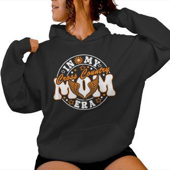 Cross Country Mom Era For Orange Xc Graphic Women Hoodie - Thegiftio UK