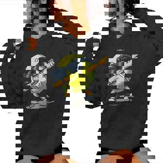 Dabbing Tennis Ball Boys Sports Player Women Hoodie - Monsterry