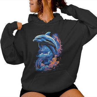 Dolphin Women's Boy Girl Toddler Kapuzenpullover für Damen - Geschenkecke