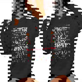 Due To Inflation Ugly Christmas Sweaters Women Women Hoodie | Mazezy