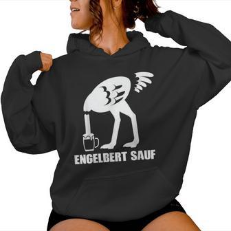 Engelbert Sauf Beer Drinking Beer Drinker Slogan Kapuzenpullover für Damen - Geschenkecke