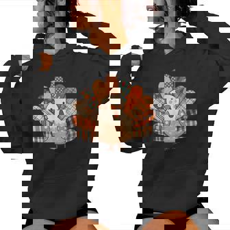 Fall Autumn Turkey Thanksgiving Family Matching Girls Women Hoodie | Mazezy