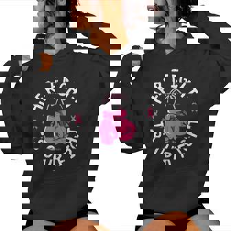 Her Fight Is Our Fight Breast Cancer Awareness Men Women Hoodie - Thegiftio UK
