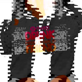 If Found Drunk Please Return To Friend Matching Women Hoodie | Seseable UK