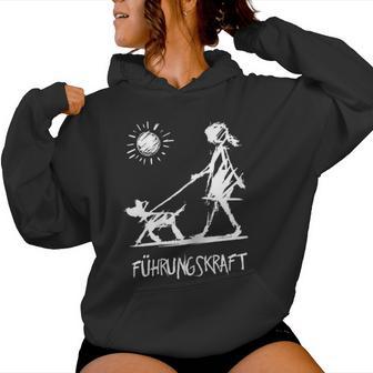 Frührungskraft Dog Sayings With Print Women's Kapuzenpullover für Damen - Geschenkecke