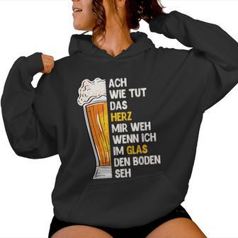 Beer Saying For Beer Drinkers Bavaria Kapuzenpullover für Damen - Geschenkecke