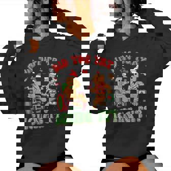 Christmas Nurse Did You Try Icing It Gingerbread Man Women Hoodie - Monsterry