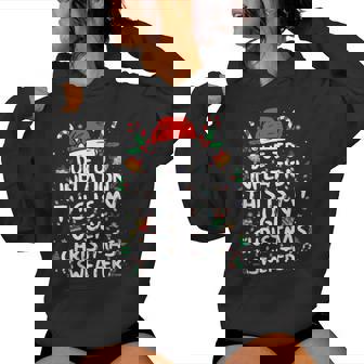 Due To Inflation Ugly Christmas Sweaters Kid Women Hoodie | Mazezy