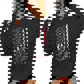 Firefighter For Fireman Firefighter Women Hoodie - Thegiftio UK