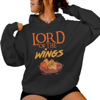 Lord Of The Wings Chicken Wings Chicken Wings Women Hoodie - Thegiftio UK