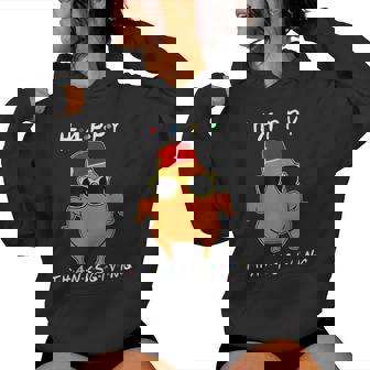 Thanksgiving Friends Turkey Thanksgiving Boys Girls Women Hoodie - Thegiftio UK