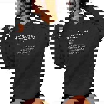 Wine Wine-Trovert Wine Drinker Women Hoodie - Seseable