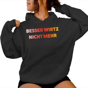 With German Beer Sauf Malle Besser Wirtz Nicht Mehr German Beer Sauf Malle German Langu Kapuzenpullover für Damen - Geschenkecke