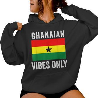 Ghana-Flagge Für Männer Und Frauen Ghanaischer Stolz Wurzeln Heritage Roots Kapuzenpullover für Damen - Seseable