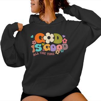 God Is Good All The Time Christian Jesus Men Women Hoodie - Thegiftio UK