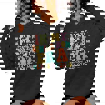 Groovy In My Senior Mom Era Class Of 2025 Senior Mom 2025 Women Hoodie | Seseable UK