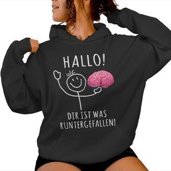 Hallo Dir Ist Was Runtergefallen – And Unique Kapuzenpullover für Damen - Geschenkecke