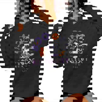 Halloween Histology Crew Cytology Pathology Lab Tech Teacher Women Hoodie - Thegiftio UK