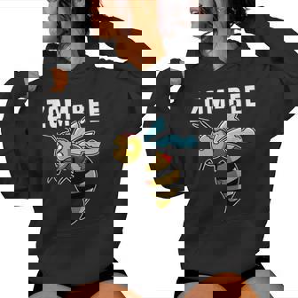 Halloween Zom Bee For A Beekeeper Women Hoodie - Monsterry