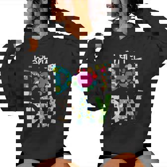 Happy Dot Day September 15Th Colorful Polka Teacher Women Hoodie - Monsterry
