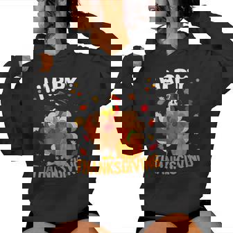 Happy Thanksgiving Turkey Day Autumn Fall Family Women Women Hoodie - Thegiftio UK