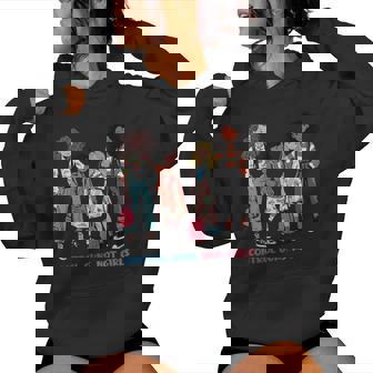 Harris Waltz 2024 Control Guns Not Girls Women Hoodie - Thegiftio