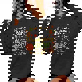 Hospice Thanksgiving Nurse Crew Thanksgiving Women Hoodie - Monsterry