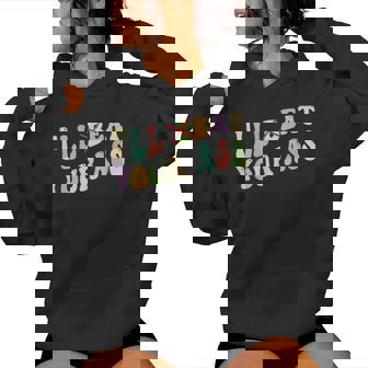I'll Beat Eat Your Ass Quote Joke Retro Groovy Humor Women Hoodie - Thegiftio UK