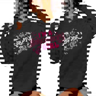 I'm A Laboratory Girl Pink Retro Lab Week Lab Tech Women Hoodie - Monsterry