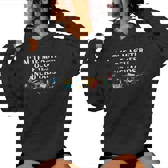 I'm The Master Of Cues & Chaos Drama Musical Theatre Teacher Women Hoodie | Seseable UK