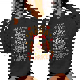 I'm The Nana Turkey Matching 2024 Family Thanksgiving Women Hoodie - Thegiftio UK