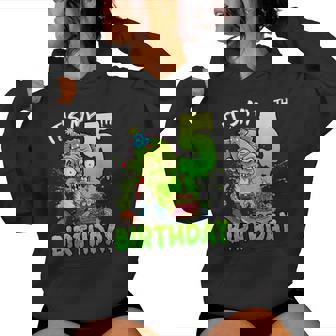It's My 5Th Birthday Zombie Lover 5 Year Old Boys Girls Women Hoodie - Monsterry