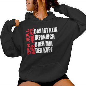 Japanese Geh Mal Bier Holen Beer Drinker Kapuzenpullover für Damen - Geschenkecke