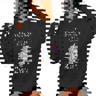 J'peux Pas J'ai 25 Ans Cadeau Fille Ado Anniversaire Licorne Sweat à capuche femme - Cadeauxyz