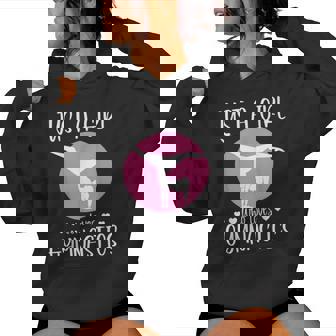 Just A Girl Who Loves Gymnastics Meet Gymnastics Lovers Women Hoodie - Monsterry