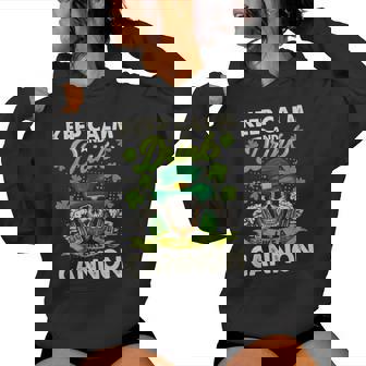 Keep Calm And Drink Like A Keep Calm And Letcannon Handle It Women Hoodie - Seseable
