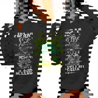 Keep Calm And Drink Like A Mcclelland Women Hoodie - Seseable