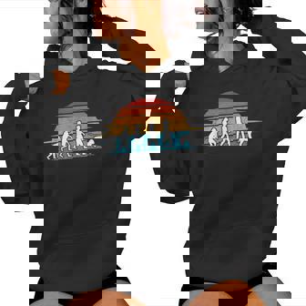 Lagotto Romagnolo Evolución Retro Perro De Agua Lagotto Sudadera con capucha para mujer - Regaloses