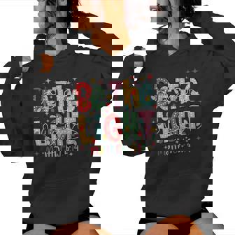 Be The Light Bible Christian Merry Christmas Matthew 5 14 Women Hoodie - Thegiftio UK