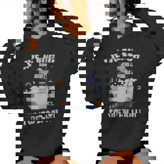 Live Laugh Toaster Bath Women Women Hoodie - Monsterry