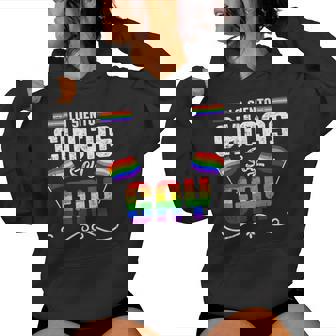 Lo Siento Chicas Soy Gay Lgbt Fiesta Hombre Regalo Sudadera con capucha para mujer - Regaloses