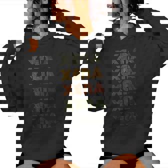 Love Heart Xena Estilo GrungeVintage Negra Xena Cuello Sudadera con capucha para mujer - Regaloses
