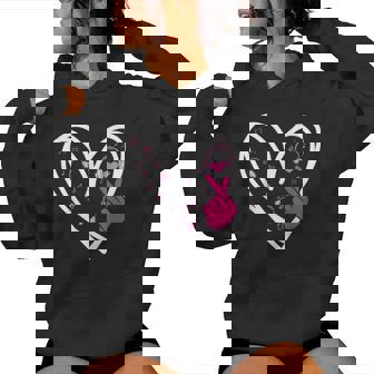 Love K-Pop Finger Heart Korean Pop Music K Pop Girls Ns Women Hoodie - Thegiftio UK