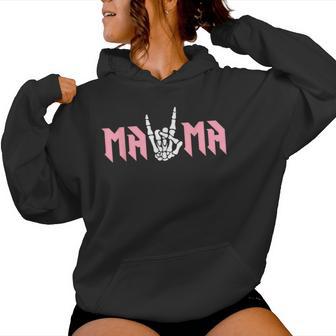 Mama Of The Bad Two The Bone Birthday 2 Years Old Birthday Women Hoodie - Thegiftio UK