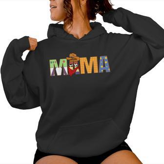 Mama Birthday Western Rodeo Mom And Dad Boy Family Matching Women Hoodie - Thegiftio UK